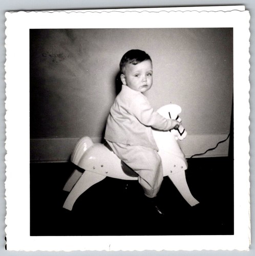Vtg snapshot cute baby - vtg,