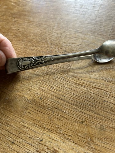 Vintage silver plated sugar - silver,