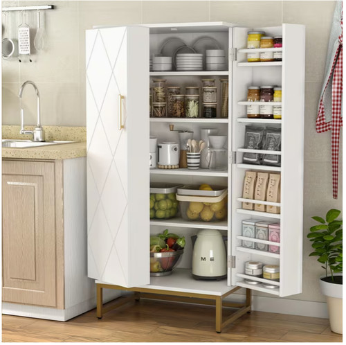 129 5cm tall kitchen pantry - **129.5cm,