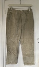 Toast Gabi Cord Cream Pull On Trousers Size 12
