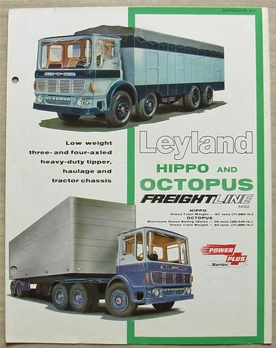 Leyland hippo octopus trucks - &,