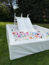 XL BALL PIT AND DOUBLE SLIDE