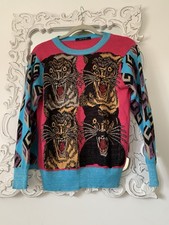 Jumper With A Tiger Pattern On