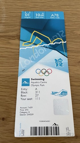 London 2012 olympics - olympics, swimming