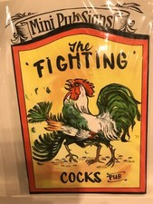 Old The Fighting Cocks mini