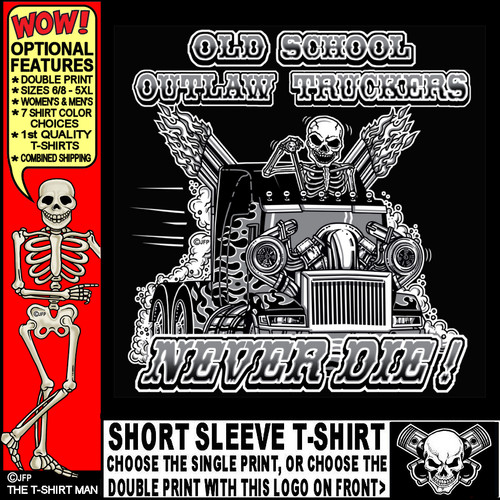 Hot rod muscle tractor trailer - rod,