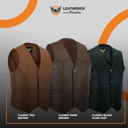 Men real leather - leather, classic