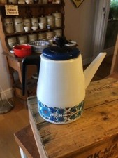 Vintage Blue & White Patterned