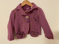 MISS SIXTY 60 BABY BOHO BIKER JACKET 2 YEARS GIRLS PURPLE SO SOFT COTTON
