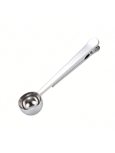 Stainless steel coffee scoop - stainless,