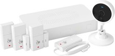 HomeOK Wireless Home Security System DIY Alarm Sensors & Indoor Camera Kit
