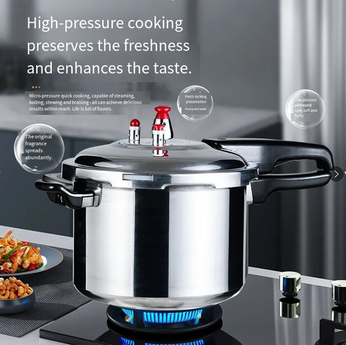 Pressure cooker cooking - pressure, pot