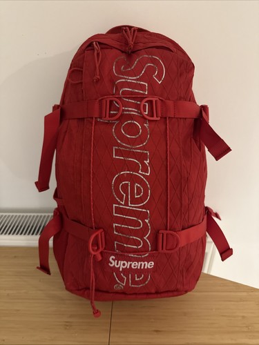 Supreme red backpack - backpack, bag