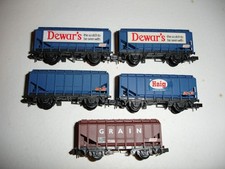 N Gauge Peco  BRT Bulk Grain Hopper Wagon x 5