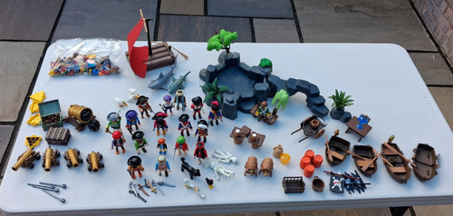 Playmobil pirate job lot - playmobil,