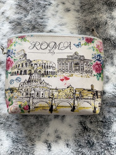 Roma pouch italy canvas with - italy,