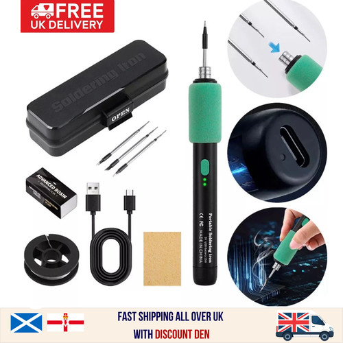 Cordless soldering iron kit - cordless,