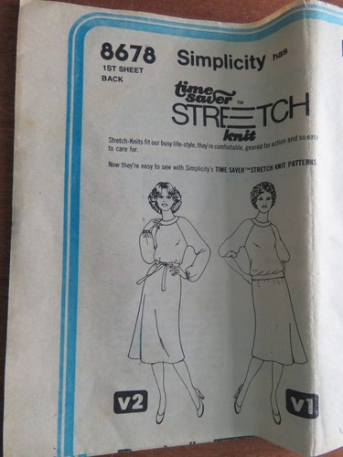 Simplicity 8678 - (1980’s),