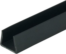4PCS Black 1/2 Styrene Plastic