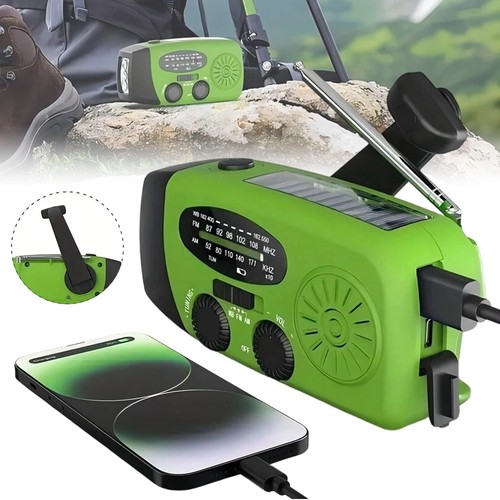 Emergency wind radio solar - up,