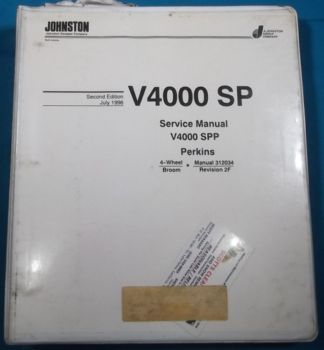 Johnston v4000 series - johnston, sp