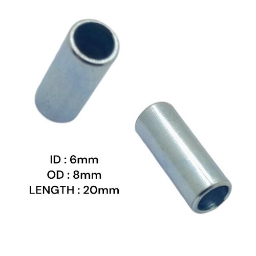 6mm steel bush spacer - ,