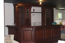 Custom Built Home Bar -