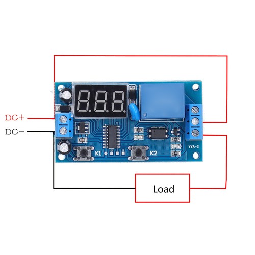 Time delay relay dc12v timer - time,
