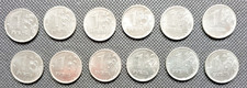 12 CIRCULATED RUSSIAN 1 RUBLE