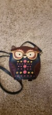 Cute Owl Crossbody Handbag. In