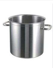 Matfer Bourgeat Excellence Large Stock Pot 50Ltr 40cm K774 Stainless Induction 