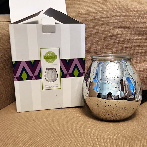 Scentsy mercury glass speckled - scentsy,