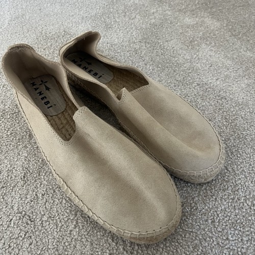 Manebi men beige suede - manebi,