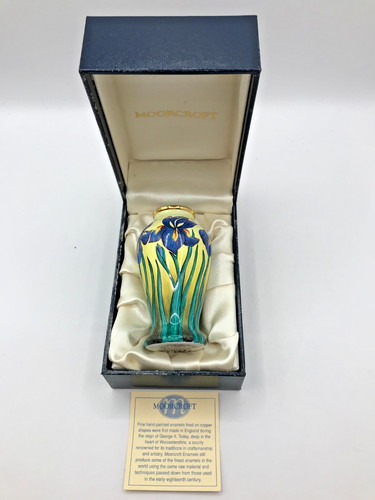 Moorcroft miniature enamel