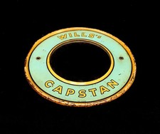 Antique Advertising - Original Shop Display Tin Plate Will's Capstan Mirror Sign