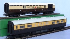 Hornby boxed gwr coache - gwr, coache's