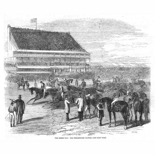 Epsom derby day - epsom, day: