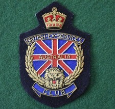 The British Ex-Services Club, Australia Blazer badge