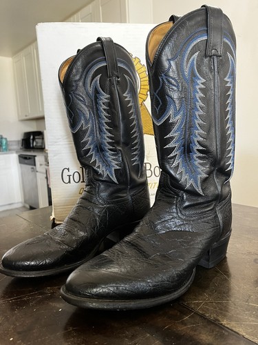 Vintage tony lama black - lama,