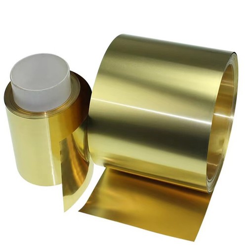 Thin brass sheet roll - thin,