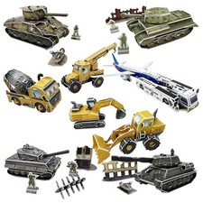 Edu-Sci Vehicle 3D Puzzles