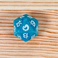Spindown Magic the Gathering Torment Die D20 Green Dice MTG Rare