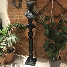 Vintage Ebonise Plinth Stand
