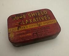 Sure Shield Laxatives original tin fair quality