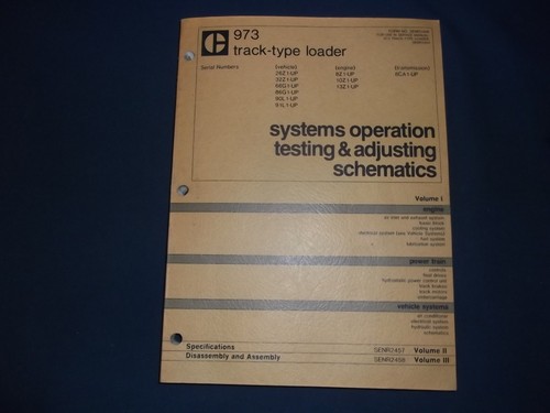Cat caterpillar 973 track - cat,