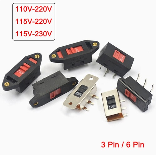 Voltage selector slide - selector,