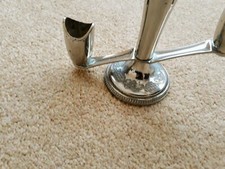 Grenadier vase n candle holder silver plated 