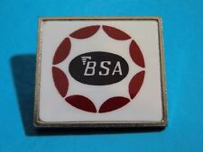 BSA - METAL PIN BADGE  late 1970's 1980's Classic Motorcycle BRITISH BIKER