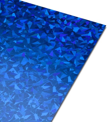 Card blue holographic - card,