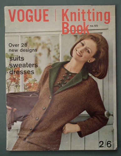Vintage 1960s vogue knitting - vintage,